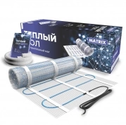 Теплый пол нагревательный мат MATRIX 2,0 кв.м
